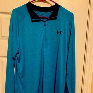 Under armor light blue pullover
